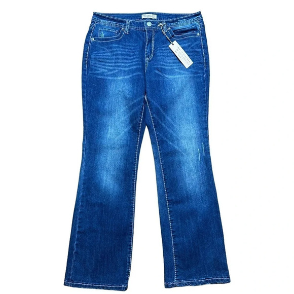 Vintage America Women's Plus Size Boot Jean.  Sz: 14 - Picture 8 of 16
